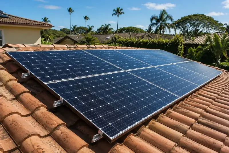 Installation de panneaux solaires à Vézac