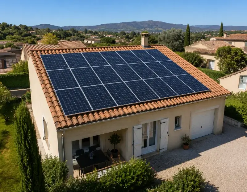 Prime à l'autoconsommation panneaux solaires Vézac — aide financière de l'État